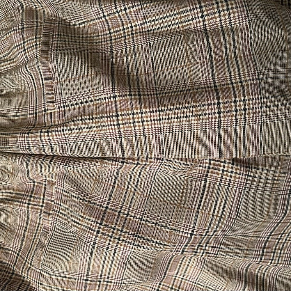 Haver & Blair London wide leg plaid trousers, NWT, L - Picture 5 of 5